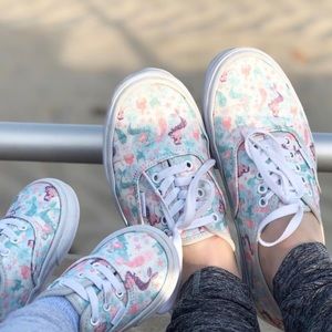 Mommy & Me mermaid vans